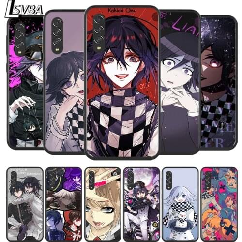 Danganronpa anime for Samsung Galaxy A90 A80 A70 A60 A50 A40 A20 A2Core A10 M31 M21 M60 M40 M30 Black Phone Case