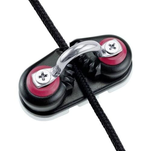 Black Anodized Aluminium Cam Cleat Fairlead Sailing Sailboat Accessories