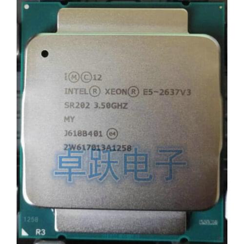 E5 2637 V3 Original Intel Xeon E5-2637V3 QS version 3.5GHz Quad-Core 15M LGA2011-3 135W DDR4 2133MHz E5 2637V3 Free Shipping