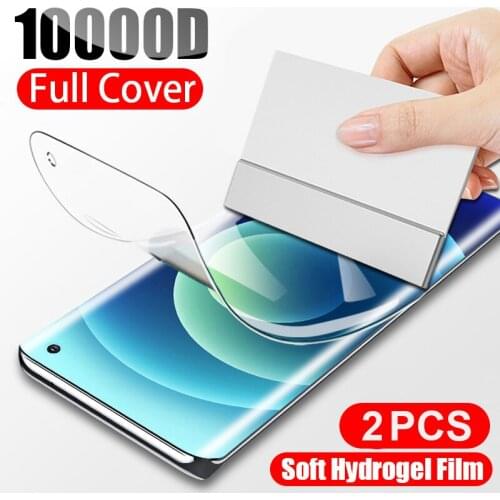 2Pcs Hydrogel Film For Samsung Galaxy S21 S20 S10 S9 S8 Plus Ultra Screen Protectors For Samsung Note 20 10 9 Ultra Smart Phone