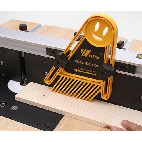 Multifunction Double Featherboards Feather Loc Board for Table Saws Router & Tables Fences Tools Miter Gauge Slot Woodwork DIY