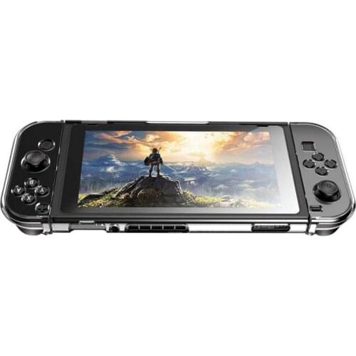 Soft Silicone TPU Transparent Shell Protective Case Cover Frame Clear Protector For Switch NS NX Lite Game Console Accessories