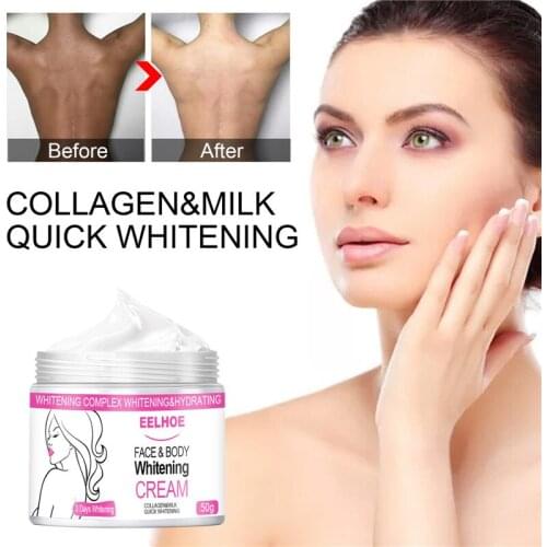 Whitening Face Cream Body Women Dark Black Skin Care Lightening Moisturizing Body Creams Winter Nourishing Body Cream 10/20/50g