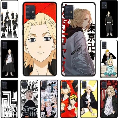 Hot Anime Tokyo Revengers manjiro sano Phone Case for Samsung Galaxy A51 A71 A21S A12 A11 A31 A52 A41 A32 5G A72 A02S Back Cover