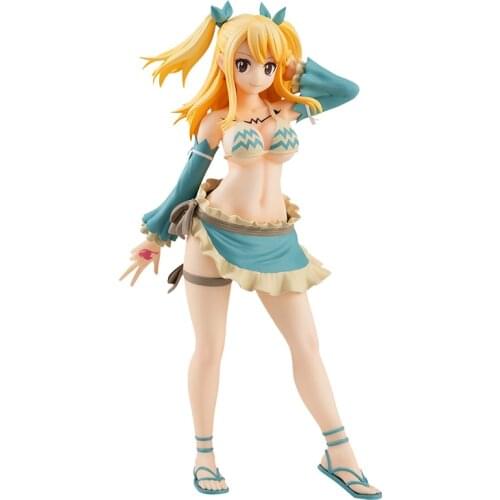 Pre-Sale Fairy Tail Lucy Heartfilia Anime Figures Collectible Model Toys Desktop Decoration Cartoon Figure Model Anime Toy Gift