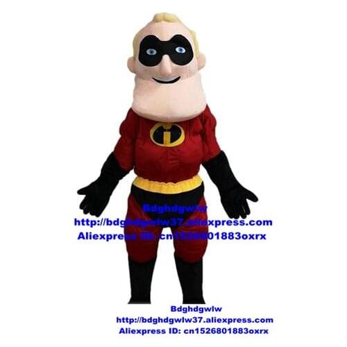 Superhero Super Hero Man of Unusual Strength Strong Man Mascot Costume Adult Character Fashion Promotion Upmarket Upscale zx241