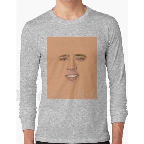 Nicolas Cage Full Face hoodies long sleeve Nicolas Cage Nicholas Face Full Off Face Off Nicolas Cage Funny Funny