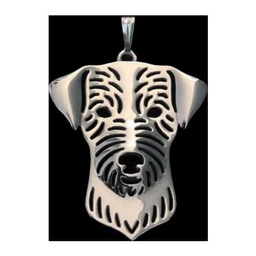 Jewelry Alloy Pet Pendants Womens Wirehaired Jack Russell Terrier Pendants