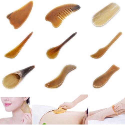 1PC Natural Antistress Guasha Massage Tool SPA Therapy GuaSha Massager Health Care New
