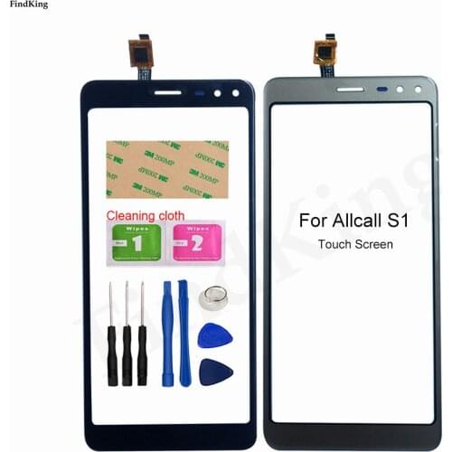 5.5'' Touch Screen For Allcall S1 Touch Screen Digitizer Sensor Front Glass Touch screen Panel Replacement Part