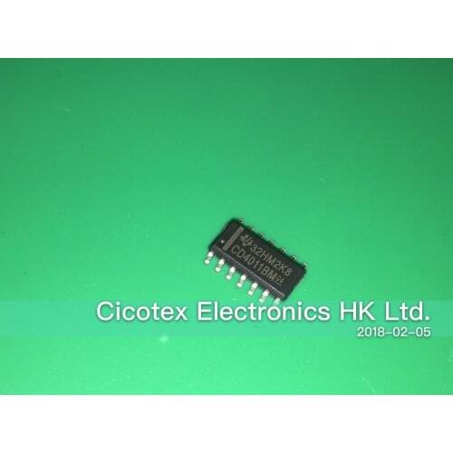 50pcs/lot CD4011BM IC GATE NAND 4CH 2-INP 14-SOIC CD4011BM96 4011 CD4011BMDR CD4011BMD