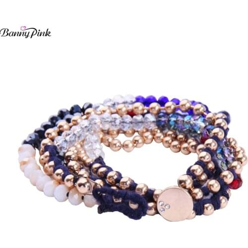Banny Pink Bead Bracelets