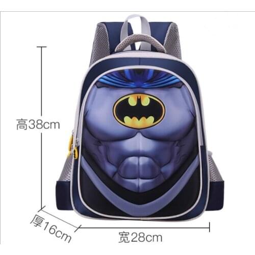 MARVEL Children 3D Cute Animal Design Backpack Boy Girl Elementary School Backpack Children Kindergarten School Bag Mochila Infa