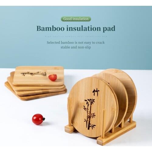 Household High Temperature And Scalding Heat Insulation Mat Creative Waterproof And Oil-Proof Pot Bowl Soup Mats
