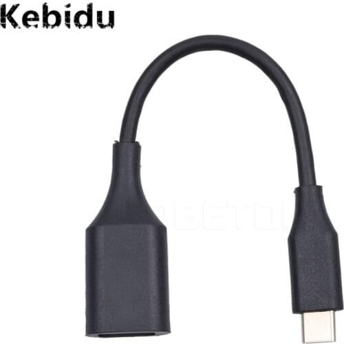 Kebidu USB-C 3.1 Type-c Male to USB3.0 Female Extender Adapter Cable Converter OTG Data Sync Transfer Battery Charger