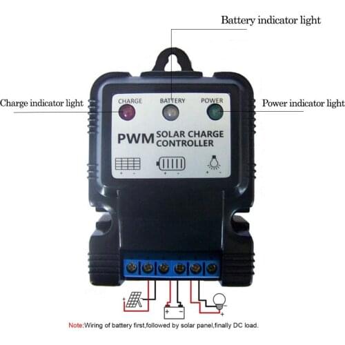 Discharging Controller Intelligent Solar Controller Charge Controller Of Multiple Home Protection System Street Lamp Charging