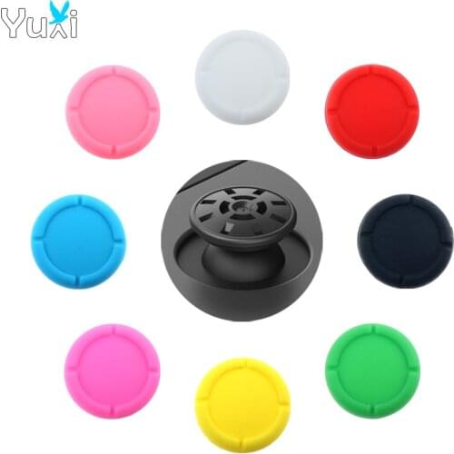 YuXi 1 Piece 3D Analog Silicone Joystick Cover Thumb Grip Cap For Nintend Switch NS Joy-Con Joycon Controller
