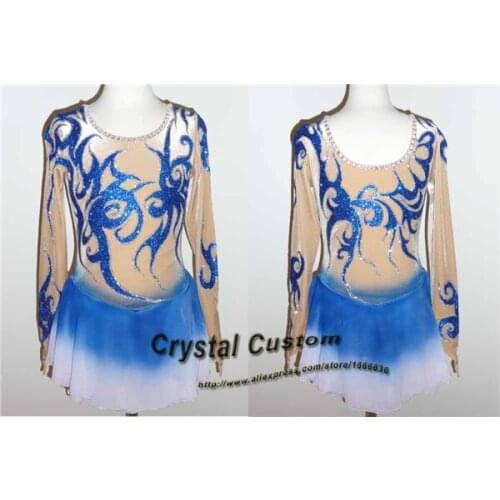 Hot Sales Figure Skating Dress For Girls Graceful New Brand Ice Skating Competition Dress DR3316