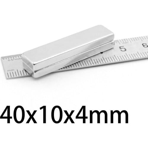 5-50PCS 40x10x4mm Search Major Quadrate Magnet 40mmx10mmx4mm Powerful Magnets 40*10*4mm Strong Neodymium Magnets 40*10*4