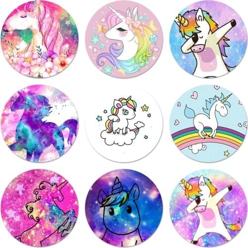Cute Unicorn Icons Pins Badge Decoration Brooches Metal Badges For Clothes Backpack Decoration