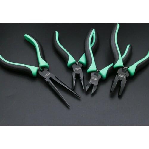 ELECALL 4pcs/pack 5" Multifunction Cutter Cutting Nippers Pliers Hardware Mini Tool Pliers Tweezers Clamps Multi-purpose