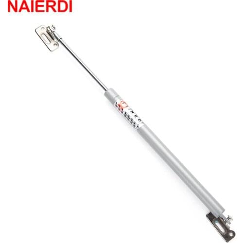 NAIERDI 250N/25kg Copper Force Door Lift Support Gas Hydraulic Spring Hinge Cabinet Kitchen Cupboard Hinges Furniture Hardware