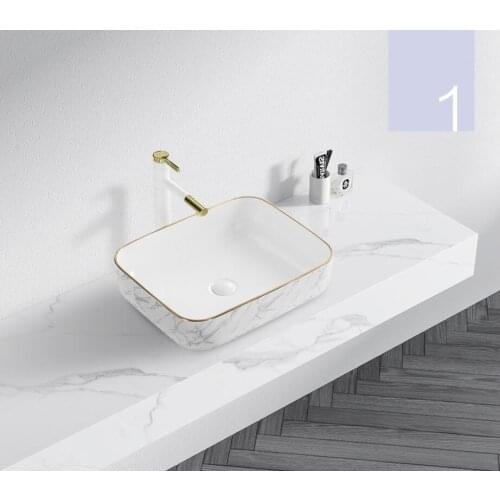 New Design Counter Washing Basin Bathroom Sink SJ63-1