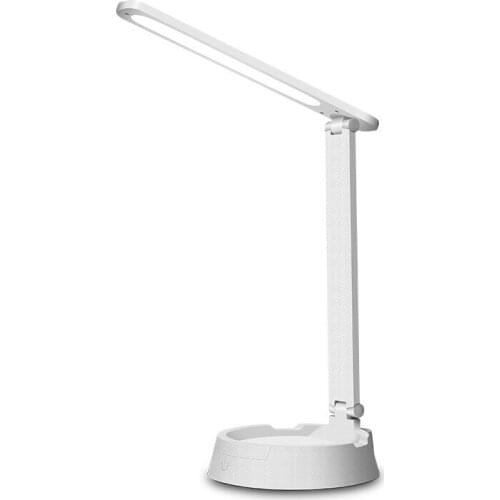Simple multifunctional desk lamp student desktop usb charging learning eye protection light bluetooth audio phone holder