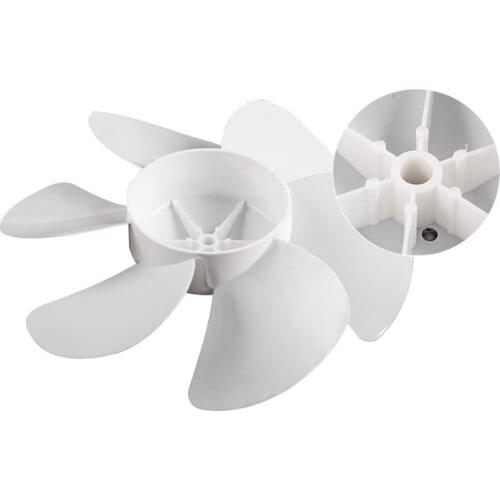 1PC 6/8/10/12inch Small Power Mini Plastic Fan Blade 6 Leaves For Electric Fan 100% brand new and high quality