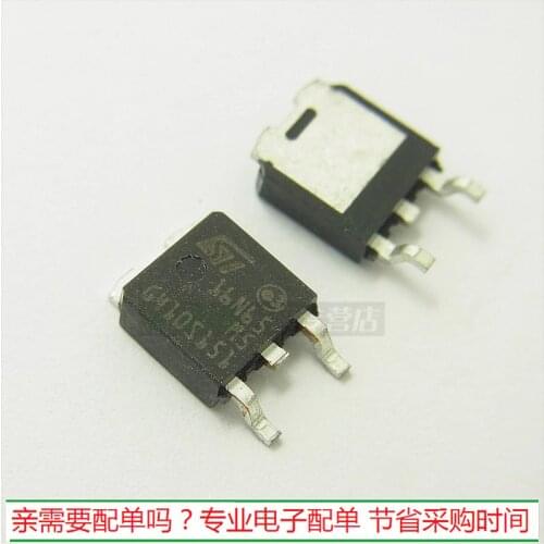 100% New&original STD16N65M5 16N65 TO252 16A650V