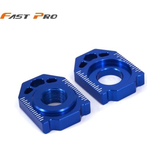 CNC Rear Chain Adjuster Axle Block For Husqvarna TC85 TC125 TC250 TE125 TE250 TE300 TX125 FC250 FC350 FC450 FE250 FE350 FE501