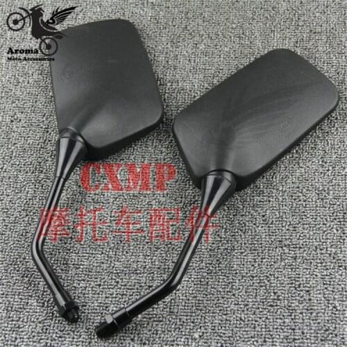 Black brand part motorbike mirrors unviersal motorcycle rearview mirror for yamaha suzuki honda CBT-125 mirror moto side mirrors