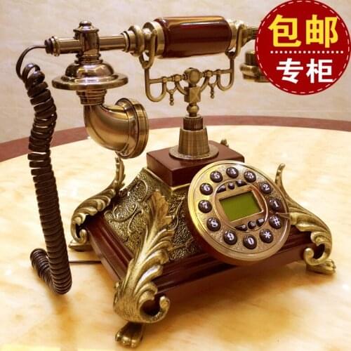 European American retro Dong antique telephone office household telephone landline are fixed corded phone ringing tones