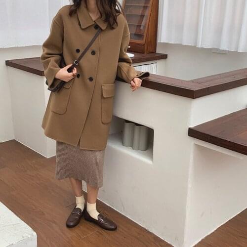 ICCLEK Women's Cashmere Coats