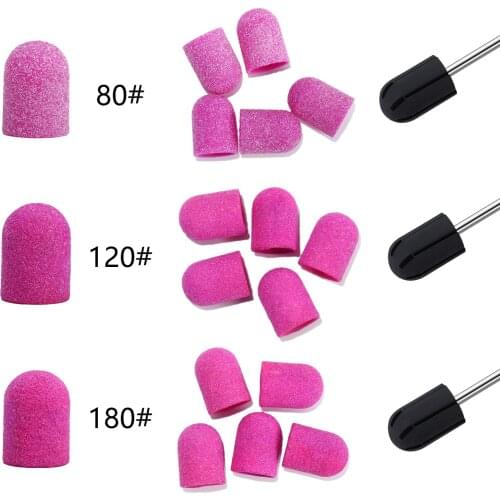 New Arrival 13*19mm 50pcs/lot Nail Sanding Bands Professional Nail Art Tool Sanding Block Cap Electric Pedicure Cutter Foot care