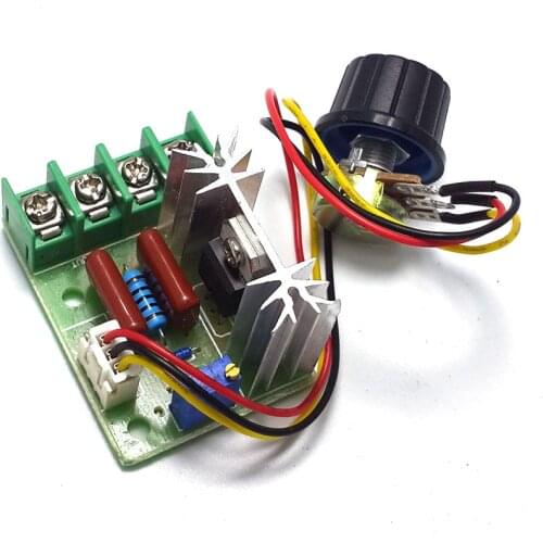 AC motor speed controller 2000W thyristor governor, motor 220V, high power, voltage regulating dimming thermostat module