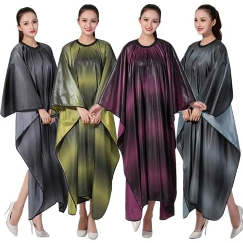 Salon Professional Hairdressing Shawl Hairdresser Fashion Discoloration Waterproof Haircut Perm Styling Apron Wrap Barber Tools