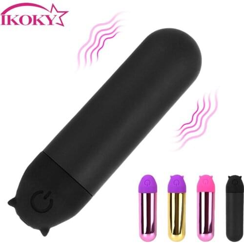 Clitoral Stimulator Female Masturbator Mini Bullet Vibrator Sex Toys for Women Dildo Vibrator Sex Shop 10 Speed G Spot Massager