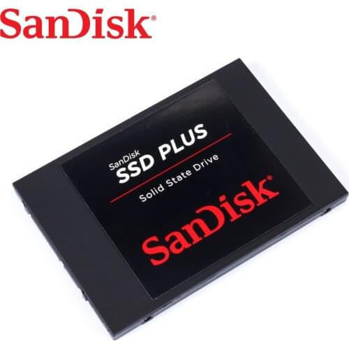 100% Sandisk SSD Plus 480GB 240GB 120GB SATA III 2.5" laptop notebook solid state disk SSD Internal Solid State Hard Drive Disk