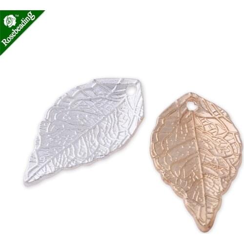 20pcs 25x14mm Metal alloy Pendant accessories,Diy Handmade Alloy/Metal leaf DIY,Leaf charm pendant