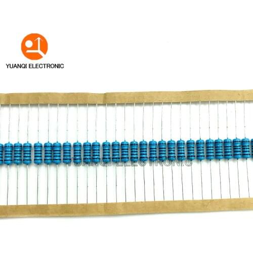 20pcs 1W Metal film resistor 1% 0.1R 0.12R 0.15R 0.18R 0.2R 0.22R 0.24R 0.27R 0.3R 0.1 0.12 0.15 0.18 0.2 0.22 0.24 0.27 0.3 ohm