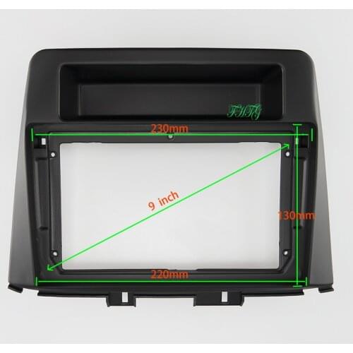 9 INCH Car Audio Frame GPS Navigation Fascia Panel Car dvd Plastic Frame Fascia is suitable for 2019 HYUNDAI ELANTRA