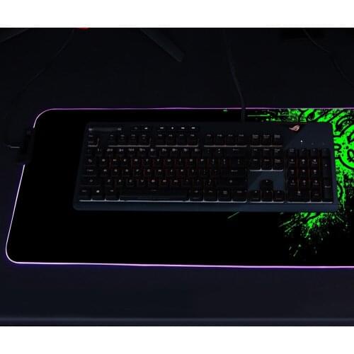 Large RGB Mouse Pad xxl Gaming Mousepad LED Mause Pad Gamer Copy Razer Mouse Carpet Big Mause Pad PC Desk Pad Mat with Backlit