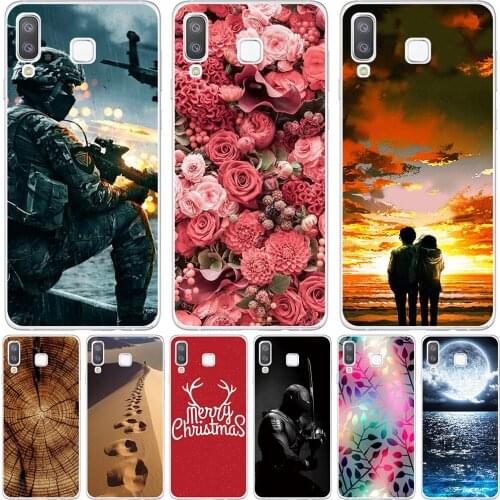 For Samsung Galaxy A8 Plus A8 Star A9 Star 2018 A9 Cases Silicone Soft TPU Back Cover Protective Cute Fundas Luxury Coque Bags