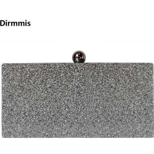 DIRMMIS Women's Silver Clutches China