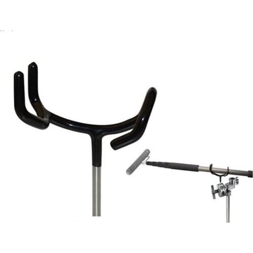 Easy hood C-Stand Metal Boompole Holder 3-1/2 Support Holder stand Boom pole for Rode Sure Audio Mic Microphone