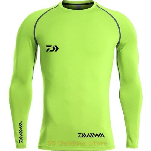 Daiwa Fishing T Shirt Summer Man Fishing Shirts Camouflage Fishing Clothing Outdoor Sport Breathable Quick Dry Fishing Clothes