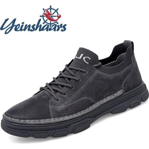 New Mens Shoes Suede Sock Shoes Luxury Footwear Designers High Quality Walking Flats Fashion Office Business Leather Sneakers