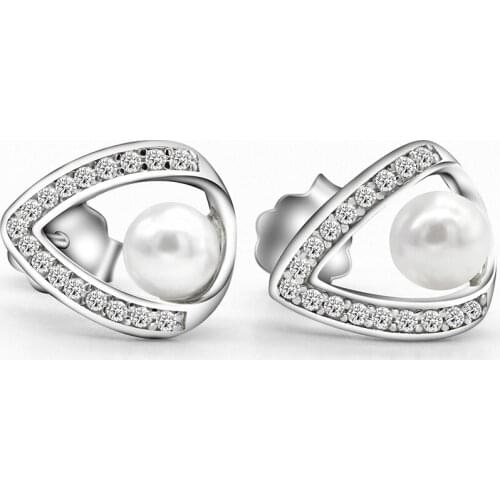 Metalmadman Pearl Earrings