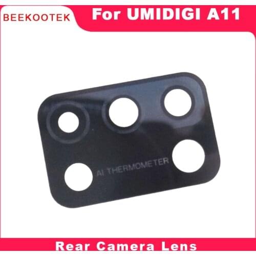 New Original Umidigi A11 Phone Back Rear Camera Lens Repair Replacement Accessories For UMIDIGI A11 6.53 inch Smartphone